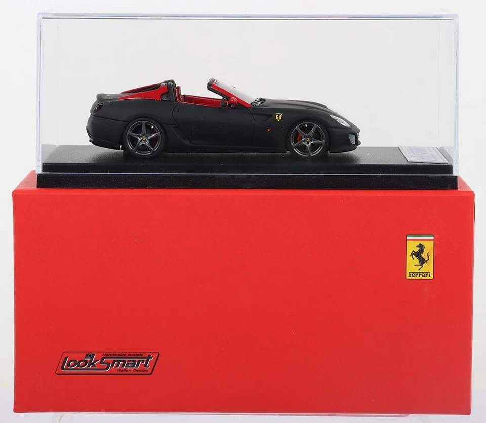 LookSmart Models FERRARI SA APERTA Matt Black/Red Limited Edition 50 1:43 LS383F - Image 1 of 4