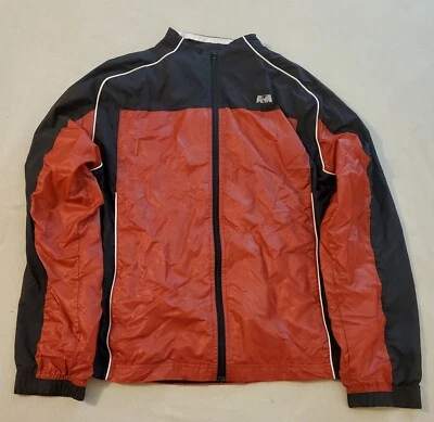 ATA Full Zip Martial Arts Windbreaker Jacket Red Black L - Image 1 of 4