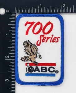 Vintage Patch - Bowling - ABC - 700 Series - Embroidered Eagle Emblem - Badge - Picture 1 of 1