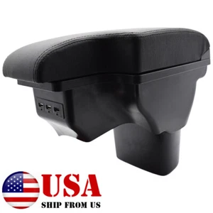 Armrest Sliding Heightening Center Content For Nissan Juke 2011-2019 USB - Foto 1 di 7