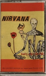 Nirvana Incesticide Cassette Tape RARE Ukraine Release Brand New Collectible - Picture 1 of 6