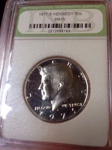 1971 S KENNEDY CAMEO HALF DOLLAR UNCIRCULATED - Picture 1 of 8