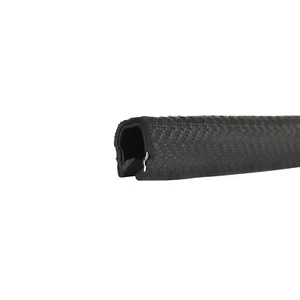 4.9m PVC Clip On Rubber Edge Trim Extruded Seal 6mm Car Boat 10.5mm Depth - Picture 1 of 2