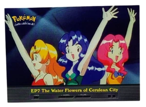 Tarjeta Coleccionable Pokemon - EP7 Las Flores de Agua de la Ciudad Cerúlea - Edición Animación TV. - Imagen 1 de 2