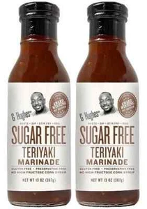G Hughes Sugar Free Teriyaki Marinade 2 Pack - Picture 1 of 1