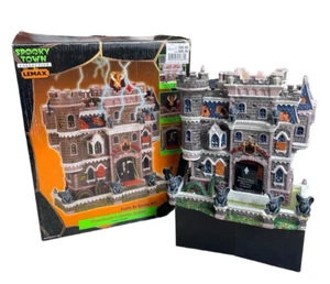 VTG 2002 Lemax Spooky Town Chateau Sur La Sinistre Lights/Motion Haunted House - Picture 1 of 12