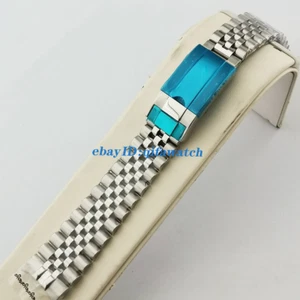 20 mm Cepillado Jubileo Pulsera Acero Inoxidable Correa de Reloj - Imagen 1 de 5