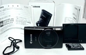 MINT IN BOX Canon IXY 650 Black PowerShot ELPH 360 HS Compact Digital from Japan - Picture 1 of 9
