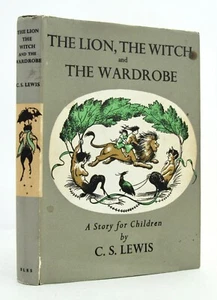 THE LION, THE WITCH AND THE WARDROBE by C.S. Lewis 1969 UK Edition 10th HBDJ - Imagen 1 de 11