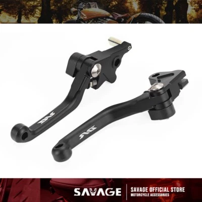 Kit de palanca de freno de mano embrague pivotante CNC todoterreno para Honda DR200SE DR350SE DR350/R Foto 1 de 4