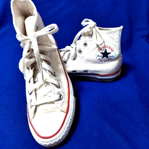 Converse Chuck Taylor All Star Unisex Herren 5 Damen 7 High Top Sneaker Weiß - Bild 1 von 10