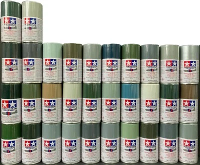 Tamiya AS-1 - AS-31 Spray Paint Can 3.35 oz. (100ml) WWII to Modern Aircraft - Image 1 of 2