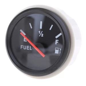 Boat Marine Sail Fuel   Gauge Meter LED-Display 0-190 ohms,Black - Picture 1 of 9
