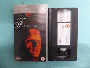 The Horror of Frankenstein 1970 Dave Prowse VHS Cult Lumiere Hammer Horror. - Picture 1 of 4
