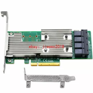 Broadcom LSI 9305-16i 12Gbps SAS-3 PCIe x8 HBA IT mode ZFS TrueNAS Unraid - Picture 1 of 6