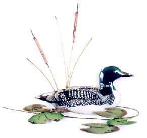 Bovano - Wall Sculpture - Loon - Image 1 of 1