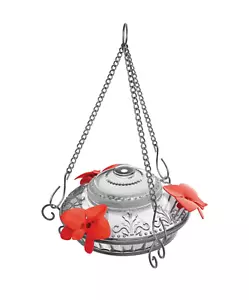 Wild Wings Clear Antique Top Fill Glass Hummingbird Feeder Model #WWANTHF0 New - Picture 1 of 8