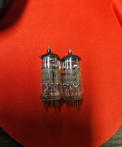 NOS Amperex 12AX7A ECC83 Tubes MATCHED - AMPLITREX TESTED - Picture 1 of 5