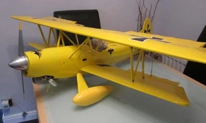 50 Inch Der Jager Biplane Giant Scale RC Model AIrplane Printed Plans - Picture 1 of 5
