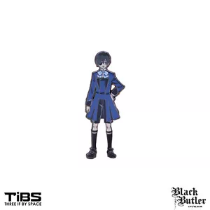 Prendedor de personaje coleccionable de mayordomo negro “Ciel Phantomhive” - Imagen 1 de 1