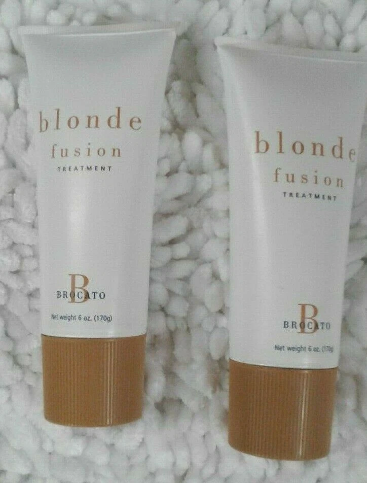   Tratamiento capilar color fusión rubio 6 oz cada paquete de 2 Foto 1 de 2