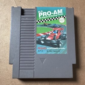 Nintendo R.C. Cartucho de juego Pro-Am NES 1987 NTSC-U/C Racing
