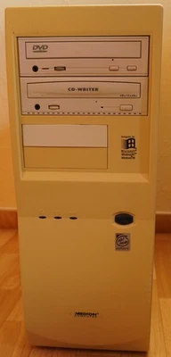 Retro  PC  Medion MT12/P2/266Mhz/RAM384MB /OPL3/TNT2/32MB/Gebraucht&in Funktion - Bild 1 von 4