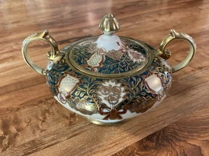 Beautiful Handpainted Nippon Sugar Bowl - Picture 1 of 13