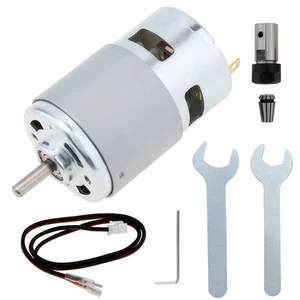 12-24V High Power 775 Spindle Motor Kit for CNC Router Machine w/5mmER11 Collet - Picture 1 of 12