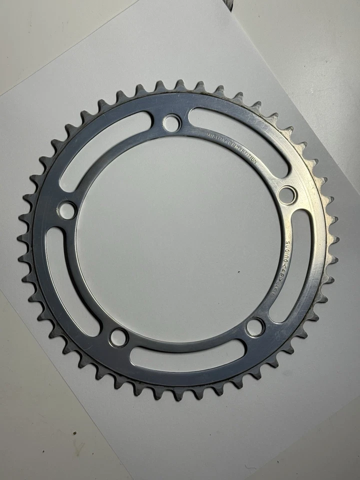 Sugino MIghty Competition Chainring 48 Teeth track 144BCD Classic Vintage Eroica - Image 1 of 4