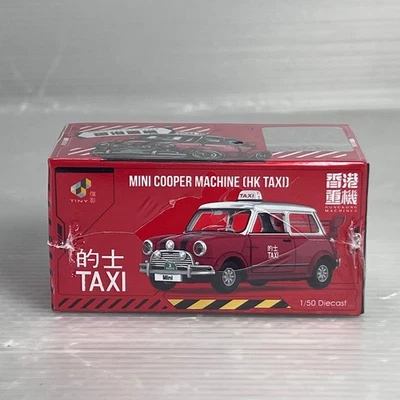 1/50 TINY Hong Kong Mini Cooper Machine HK TAXI Special 2025 MINI0015 - Image 1 of 2