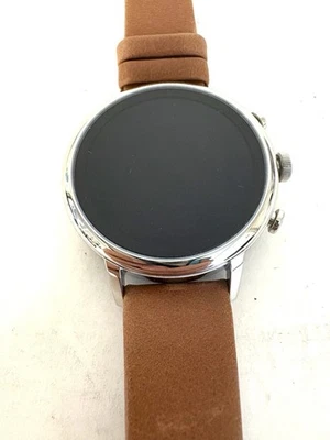 Fossil Gen 4 Authentic Digital Dial Smart Watch Brown Band DWF71 NEW - Image 1 of 4