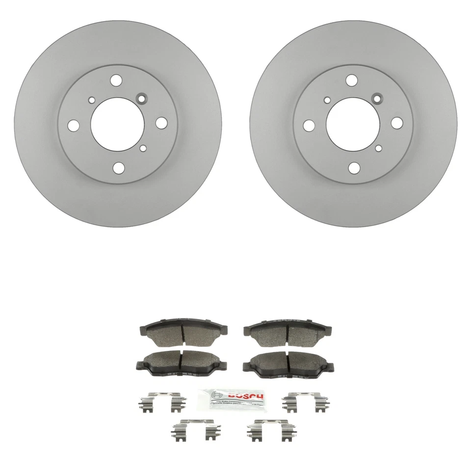 Комплект синих керамических дисковых тормозных колодок передних тихих роторов Bosch для Suzuki Aerio - Изображение 1 из 1