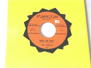 DOO WOP~SHELLS~ BABY OH BABY~ WHAT'S IN AN ANGEL'S EYES~ JOHNSON RECORDS - Imagen 1 de 2