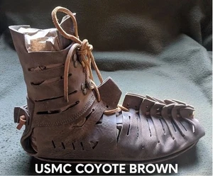 Ecce Caligae Sandals Gladiator Brown Leather Vibram Sole Men's Centorian Hiking - Picture 1 of 15