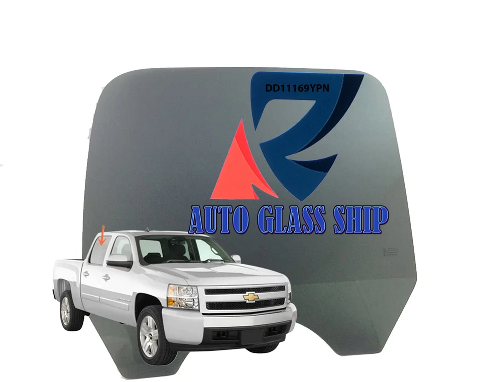 DD11169YPN 2007-2014 CHEVROLET SILVERADO C2500 4D doble cabina puerta trasera derecha solar Foto 1 de 1