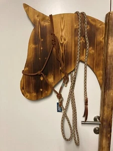 Outlet Naturprodukte: Set Lino Knotenhalfter mit Lino Bodenarbeitsseil mit Loop - Bild 1 von 5