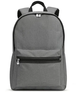 NEW MENS SOLO BLANKSLATE GRAY ORGANIZATIONAL TRAVEL BAG BACKPACK - Picture 1 of 5