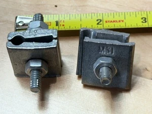 32 QTY - MacLean MSI Lashing Wire Clamp Type D, 1/4in to 7/16in Strand Size LOT - Picture 1 of 2