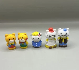 2012 Sanrio Hello Kitty Figures Lot of 5 Plastic PVC Characters - Picture 1 of 12