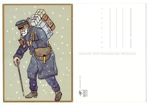 102265 - Paketzusteller 1895 - alte Künstlerkarte - Imagen 1 de 1