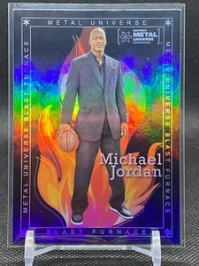 2021 Skybox Metal Universe Champions Blast Furnace Michael Jordan BF-1 (2235) - Picture 1 of 2