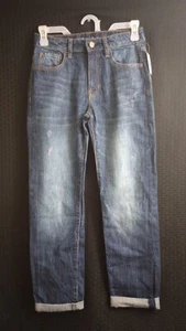 Gap Denim Jeans Girls Size 14 Slim Stretch Straight Blue New - Picture 1 of 6