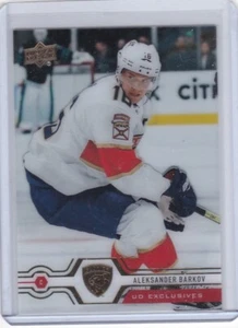2019 2019-20 UPPER DECK ALEKSANDER BARKOV CLEAR CUT UD EXCLUSIVES SSP #40 - Picture 1 of 2