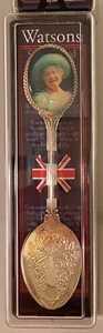 Watsons Silver Plated Spoon - Queen Mother - Picture 1 of 9