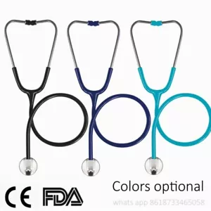 Estetoscopio FDA CE SC12 cabeza única aleación de zinc nivel médico 3 colores opcional - Imagen 1 de 15