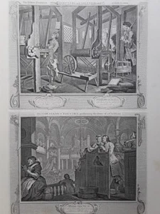 "William Hogarth" Industry and Idleness suite Heath ed "sale" - Picture 1 of 11