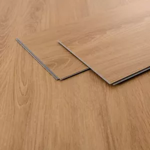 1,54m² Click Vinylboden Eiche 4,2mm Nutzschicht Hellbraun Bodenbelag Laminat PVC - Bild 1 von 7