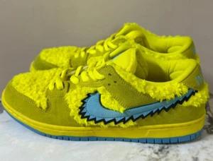 Size 10.5 - Nike Dunk Low SB x Grateful Dead Yellow Bear CJ5378-700 - Bild 1 von 15