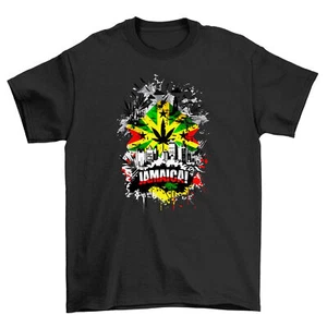 Weed Hemp_64 Rasta t-shirt: Dope and Witty! Funny Unisex T-shirt with Rasta Symb - Picture 1 of 46